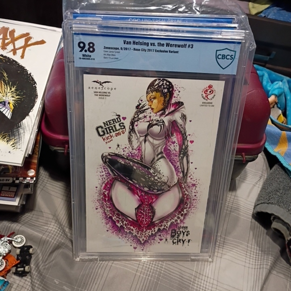 Van Helsing vs. the Werewolf #3 CBCS 9.8 Rose City Con Exclusive 2017